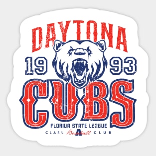 Daytona Cubs Sticker